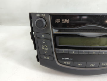 2009-2011 Toyota Rav4 Radio AM FM Cd Player Receiver Replacement P/N:86120-42320 Fits Fits 2009 2010 2011 OEM Used Auto Parts
