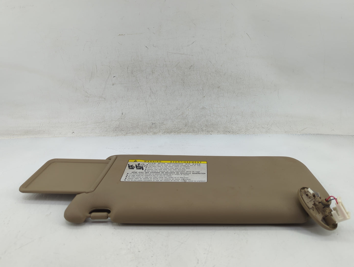 2010-2014 Toyota Rav4 Sun Visor Shade Replacement Driver Left Mirror Fits Fits 2010 2011 2012 2013 2014 OEM Used Auto Parts