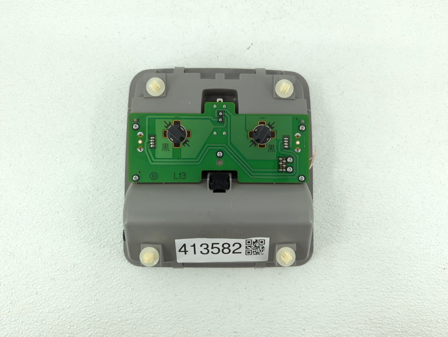 2009-2012 Toyota Rav4 Overhead Roof Console Grey - Oemusedautoparts1.com