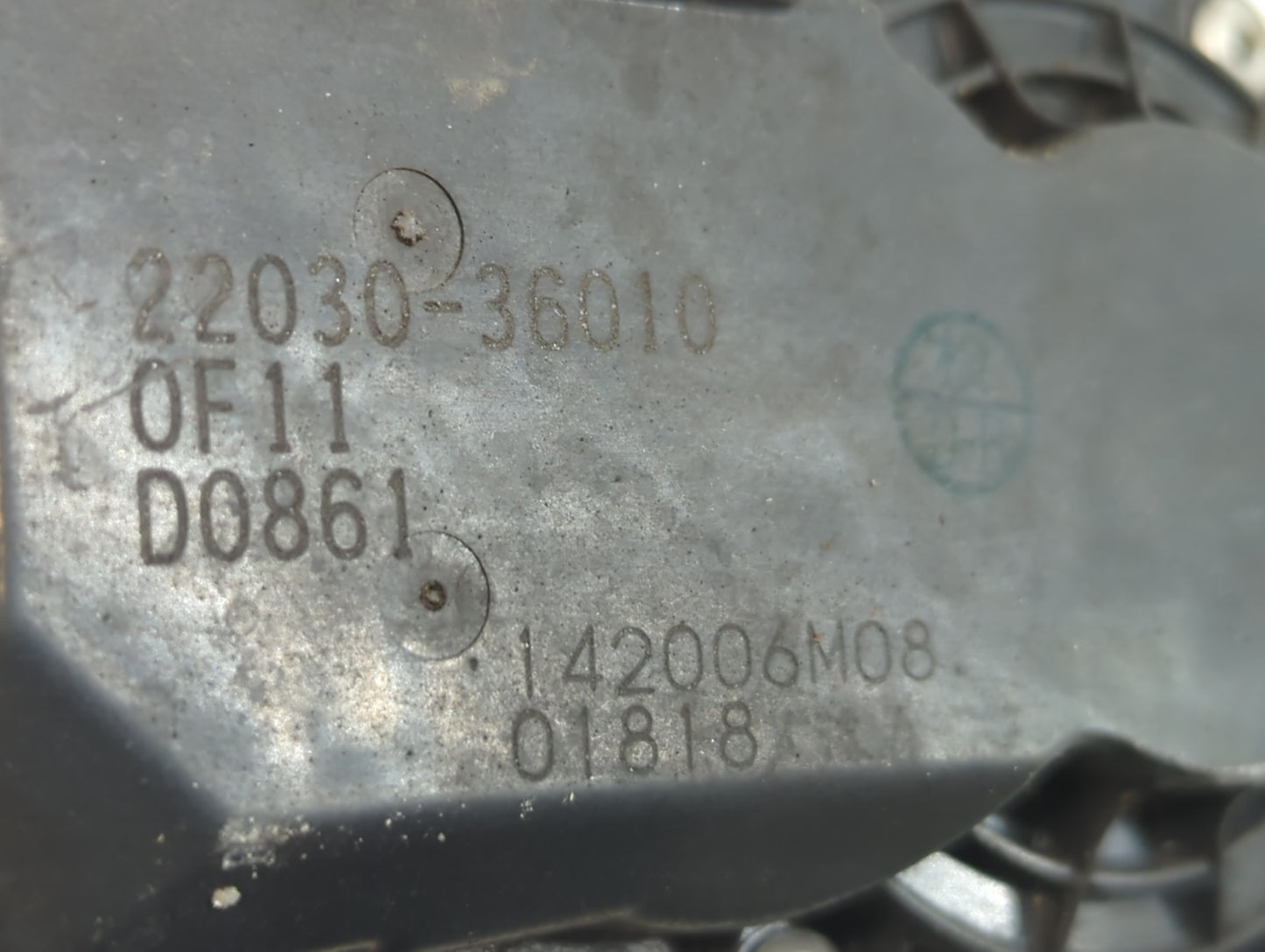 2009-2018 Toyota Rav4 Throttle Body P/N:22030-36010 Fits Fits 2009 2010 2011 2012 2013 2014 2015 2016 2017 2018 2019 OEM Use