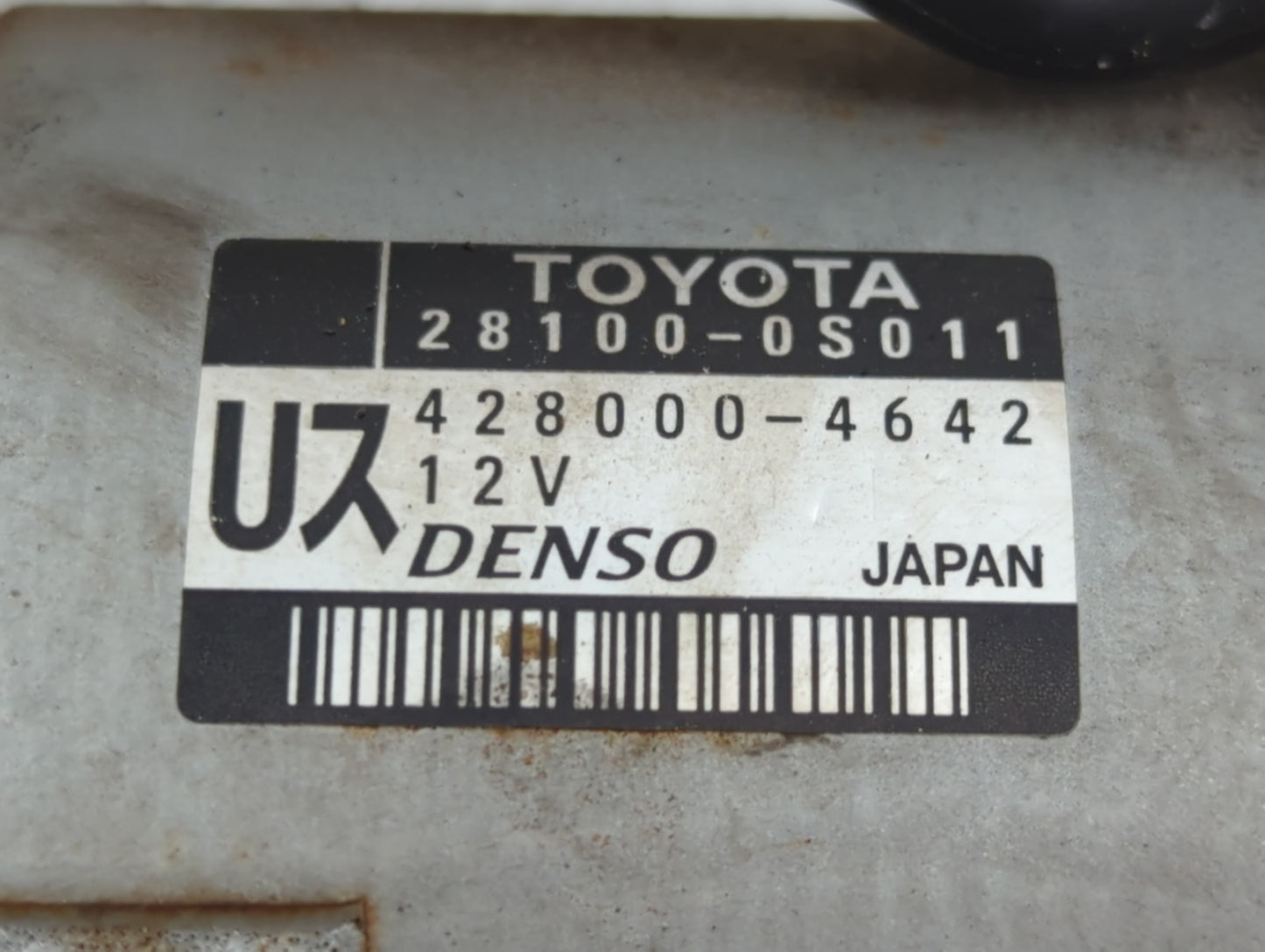 2008-2022 Toyota Sequoia Car Starter Motor Solenoid OEM P/N:428000-4642 28100-0S011 Fits OEM Used Auto Parts - Oemusedautopa