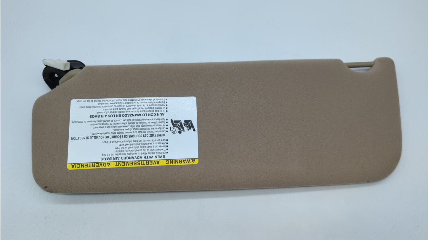 2005-2010 Toyota Sienna Sun Visor Shade Replacement Passenger Right Mirror Fits Fits 2005 2006 2007 2008 2009 2010 OEM Used