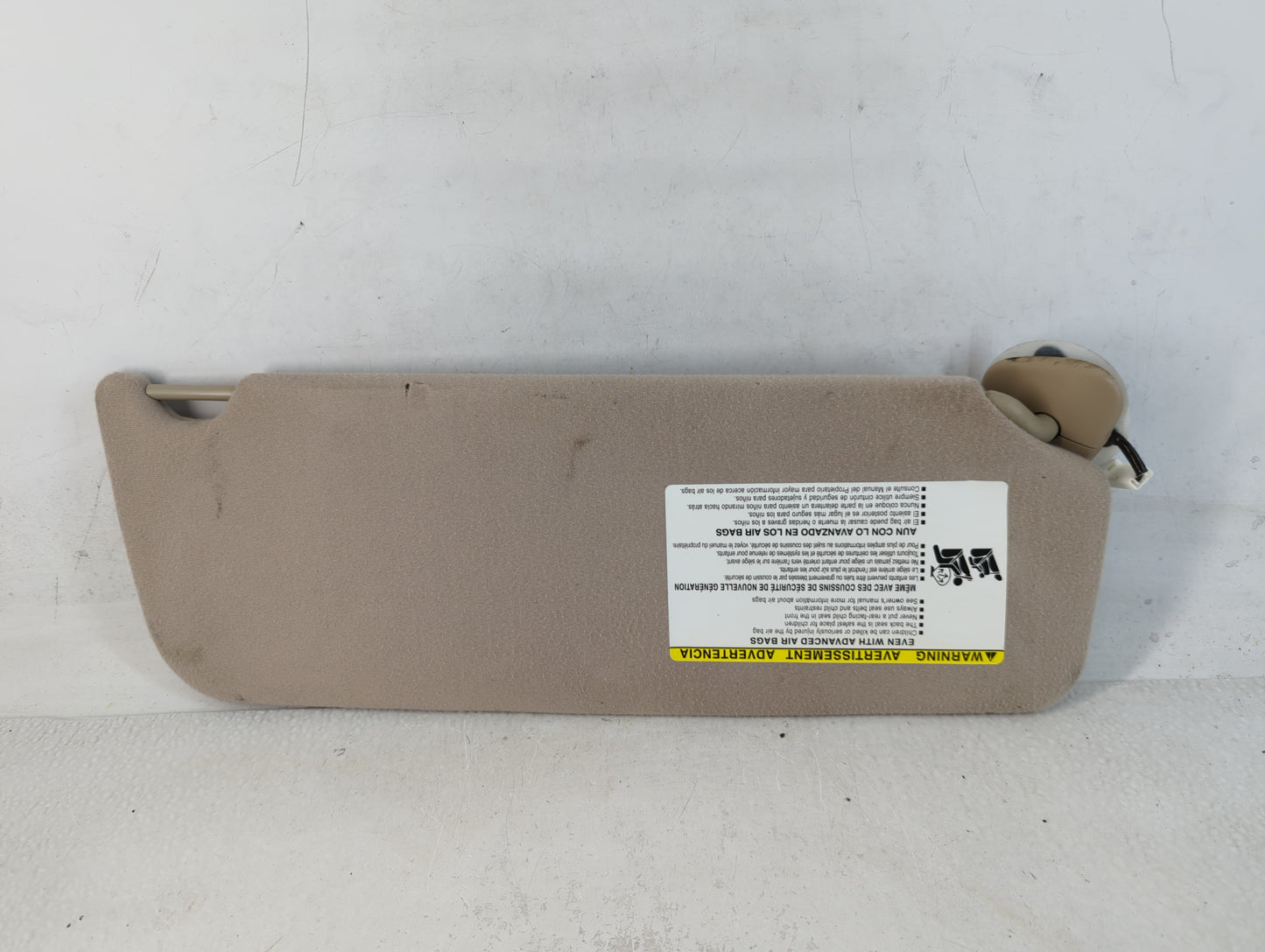 2005-2010 Toyota Sienna Sun Visor Shade Replacement Driver Left Mirror Fits Fits 2005 2006 2007 2008 2009 2010 OEM Used Auto