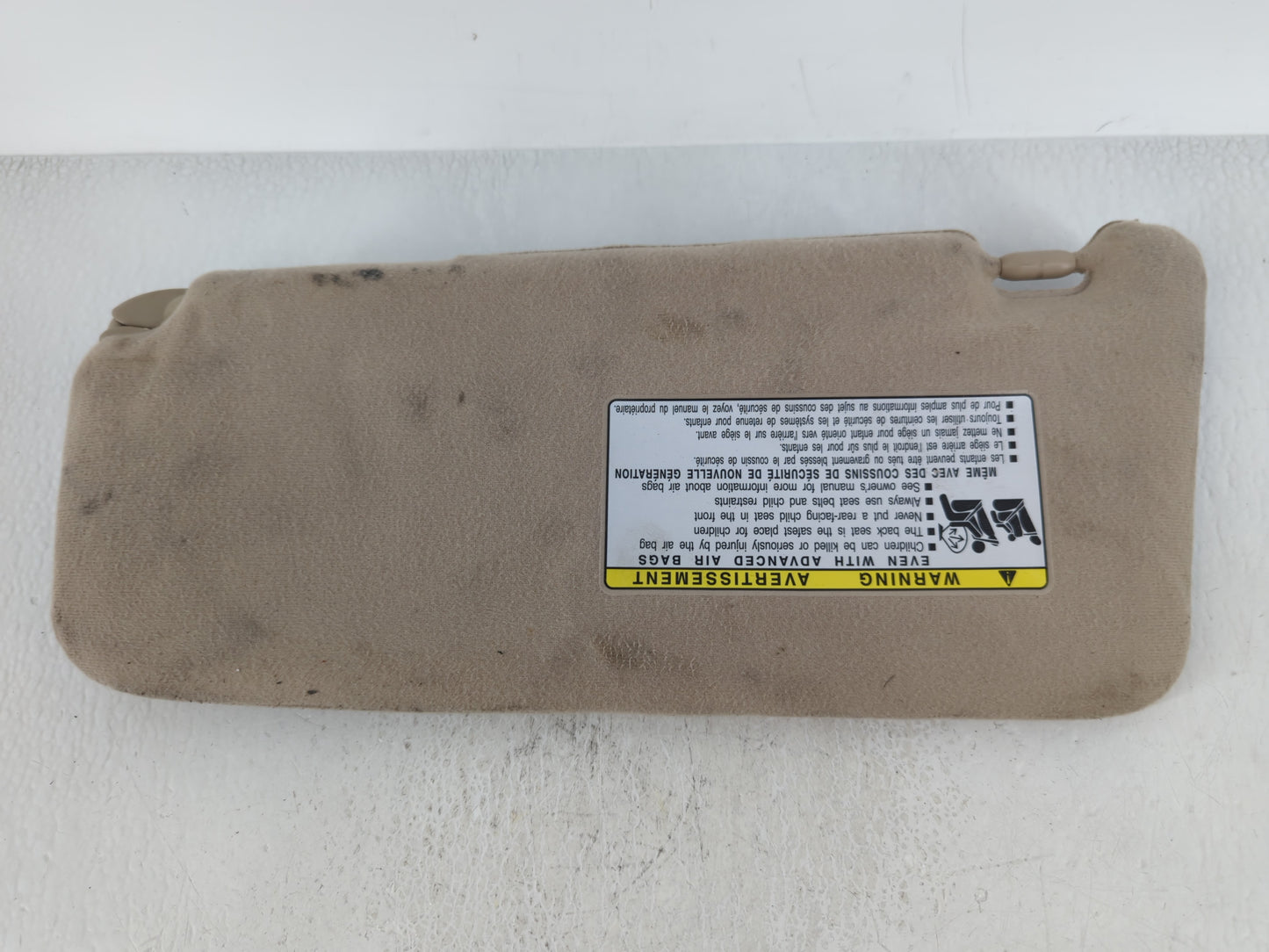 2010-2016 Toyota Venza Sun Visor Shade Replacement Passenger Right Mirror Fits Fits 2010 2011 2012 2013 2014 2015 2016 OEM U