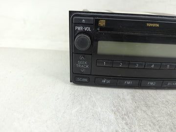 2009-2011 Toyota Yaris Radio AM FM Cd Player Receiver Replacement P/N:86120-52A20 123000-18500101 Fits Fits 2009 2010 2011 OEM Used Auto Parts