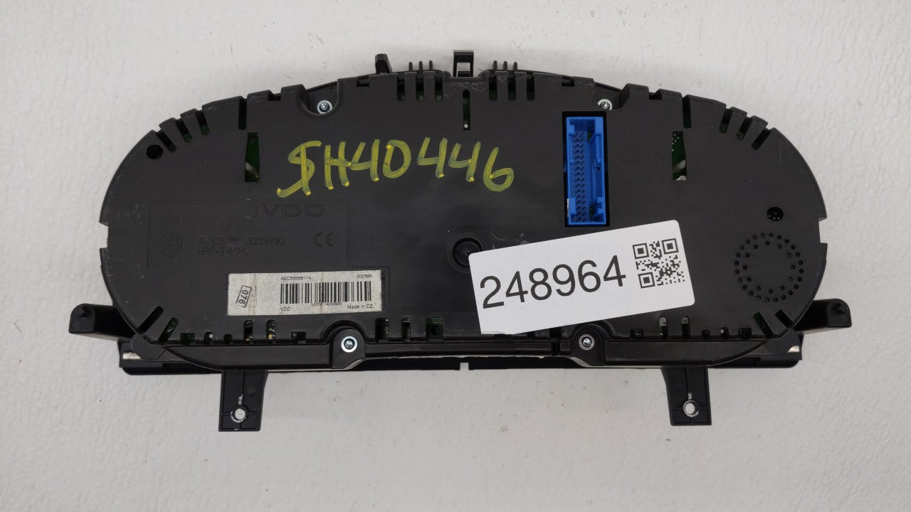2009-2010 Volkswagen Cc Instrument Cluster Speedometer Gauges P/N:3C8 920 970J 3C8 920 970T, 3C8920970T Fits Fits 2009 2010