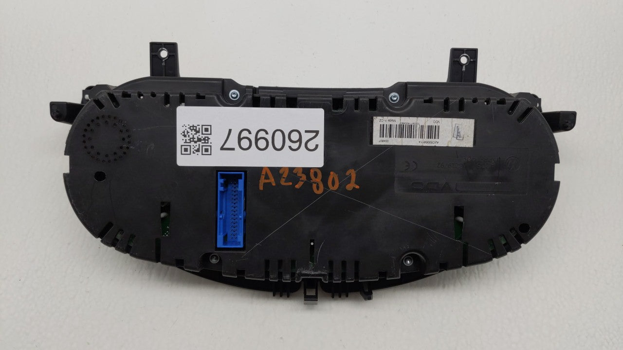 2009-2010 Volkswagen Cc Instrument Cluster Speedometer Gauges P/N:3C8 920 970J 3C8 920 970T, 3C8920970T Fits Fits 2009 2010
