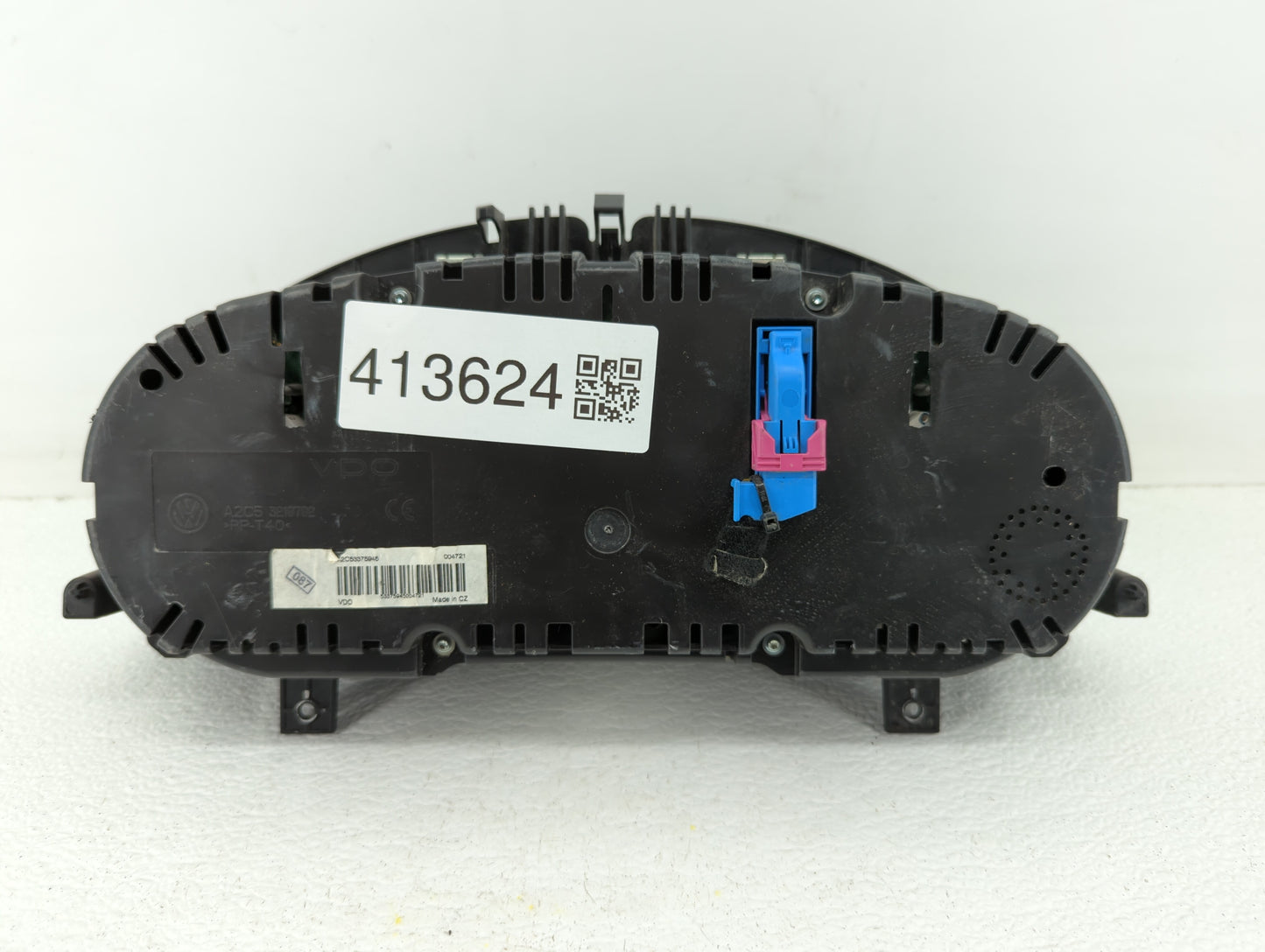 2010 Volkswagen Cc Instrument Cluster Speedometer Gauges P/N:3C8920 970M Fits OEM Used Auto Parts - Oemusedautoparts1.com