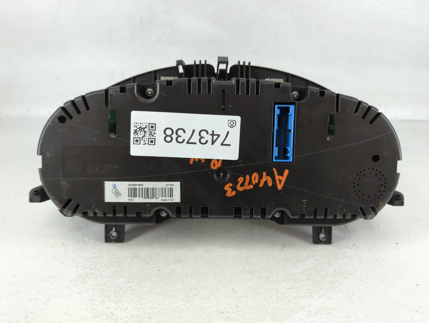 2010 Volkswagen Cc Instrument Cluster Speedometer Gauges P/N:A2C53375945 Miles: Fits OEM Used Auto Parts - Oemusedautoparts1