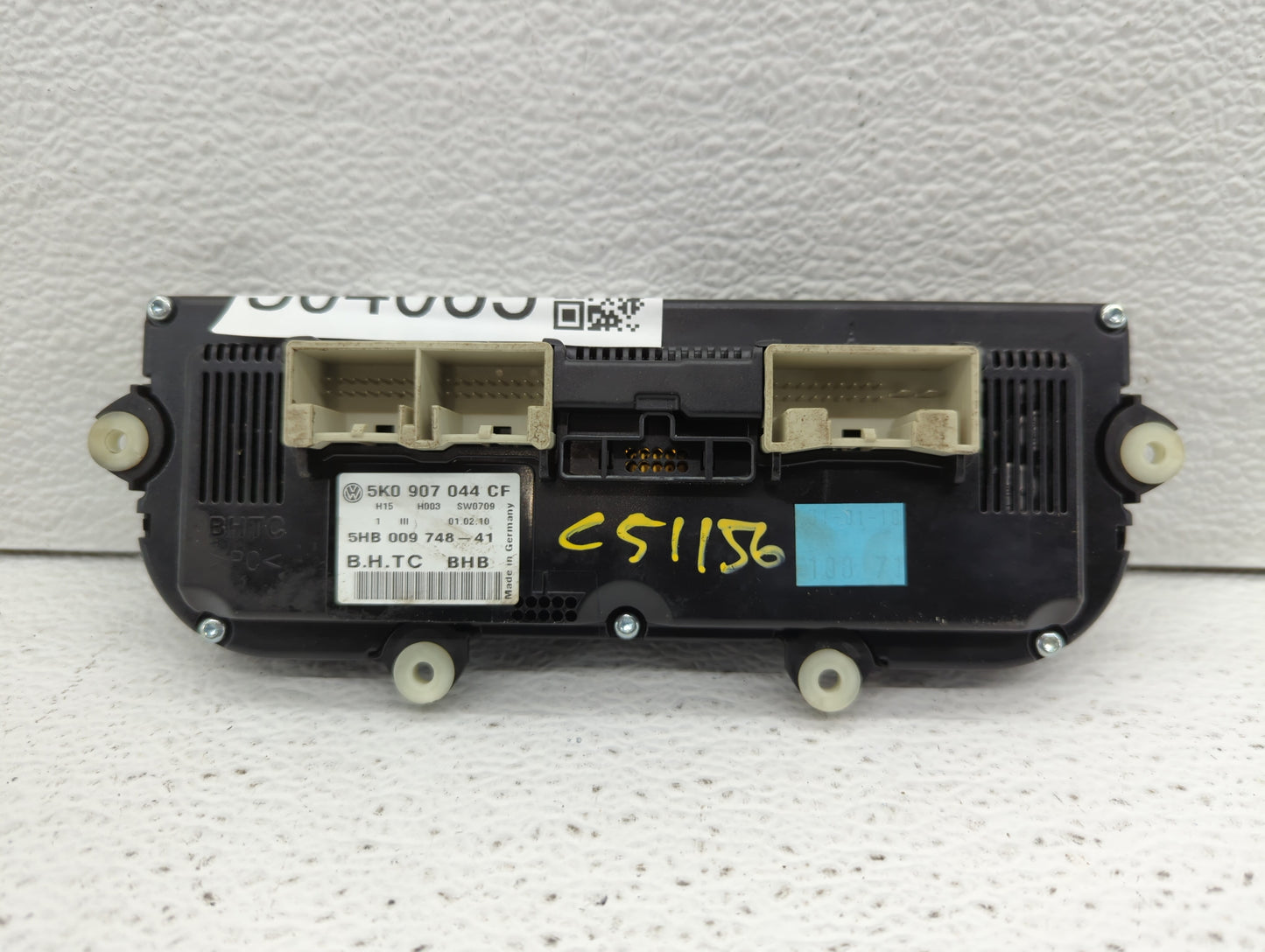 2009-2011 Volkswagen Eos Climate Control Module Temperature AC/Heater Replacement P/N:5K0 907 044 CF Fits Fits 2009 2010 201