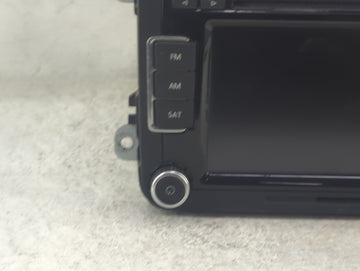 2010 Volkswagen Golf Gti Radio AM FM Cd Player Receiver Replacement P/N:1K0035180AC 28242585 Fits OEM Used Auto Parts