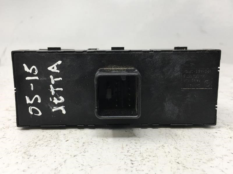2010 Volkswagen Jetta Master Power Window Switch Replacement Driver Side Left P/N:1K4 959 857B DRIVER LEFT Fits OEM Used Aut