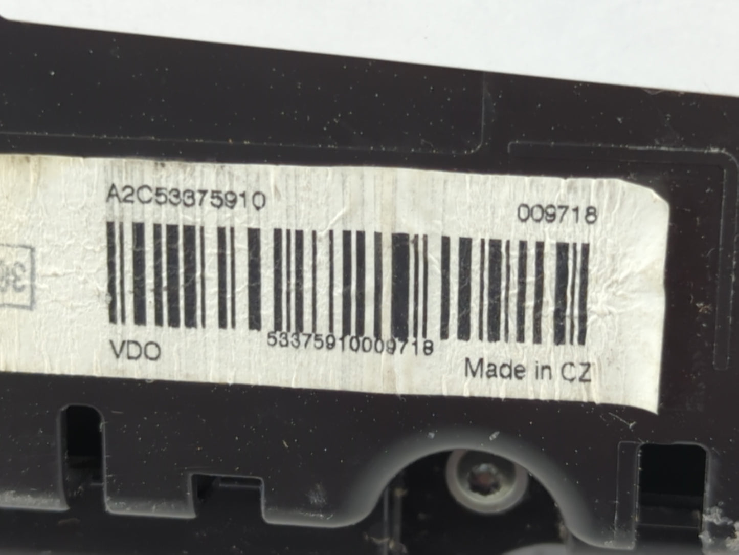 2010 Volkswagen Passat Instrument Cluster Speedometer Gauges P/N:A2C53375910 Fits OEM Used Auto Parts - Oemusedautoparts1.co