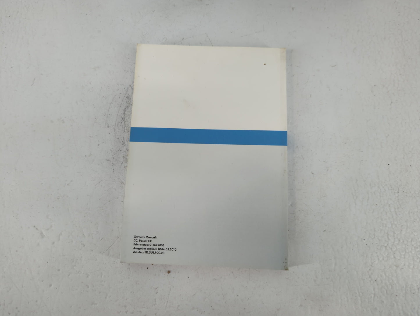2010 Volkswagen Passat Owners Manual Book Guide OEM Used Auto Parts - Oemusedautoparts1.com