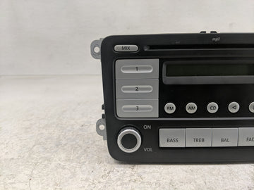 2009-2017 Volkswagen Tiguan Radio AM FM Cd Player Receiver Replacement P/N:1K0 035 161 Fits OEM Used Auto Parts