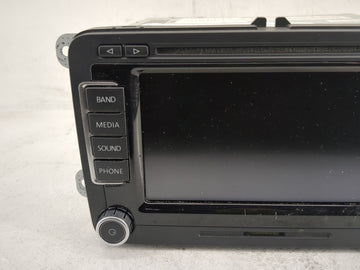 2009-2017 Volkswagen Tiguan Radio AM FM Cd Player Receiver Replacement P/N:3C0 035 684 A Fits OEM Used Auto Parts
