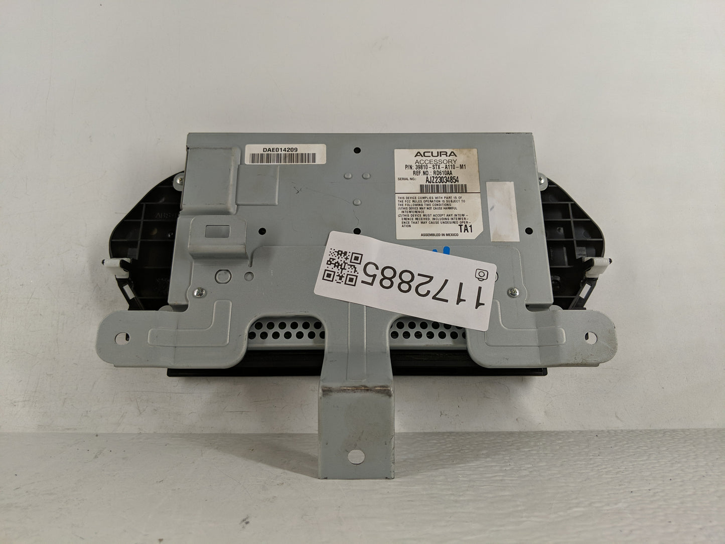 2011 Acura Mdx Radio AM FM Cd Player Receiver Replacement P/N:39810-STX-A110-M1 Fits OEM Used Auto Parts - Oemusedautoparts1