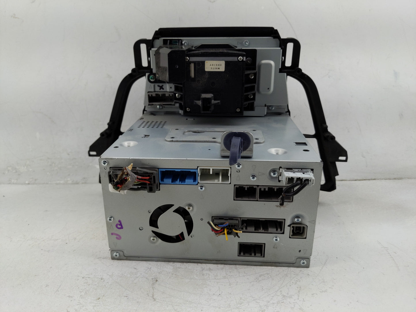 2010-2011 Acura Tl Radio AM FM Cd Player Receiver Replacement P/N:89100-TK4-A800 Fits Fits 2010 2011 OEM Used Auto Parts - O
