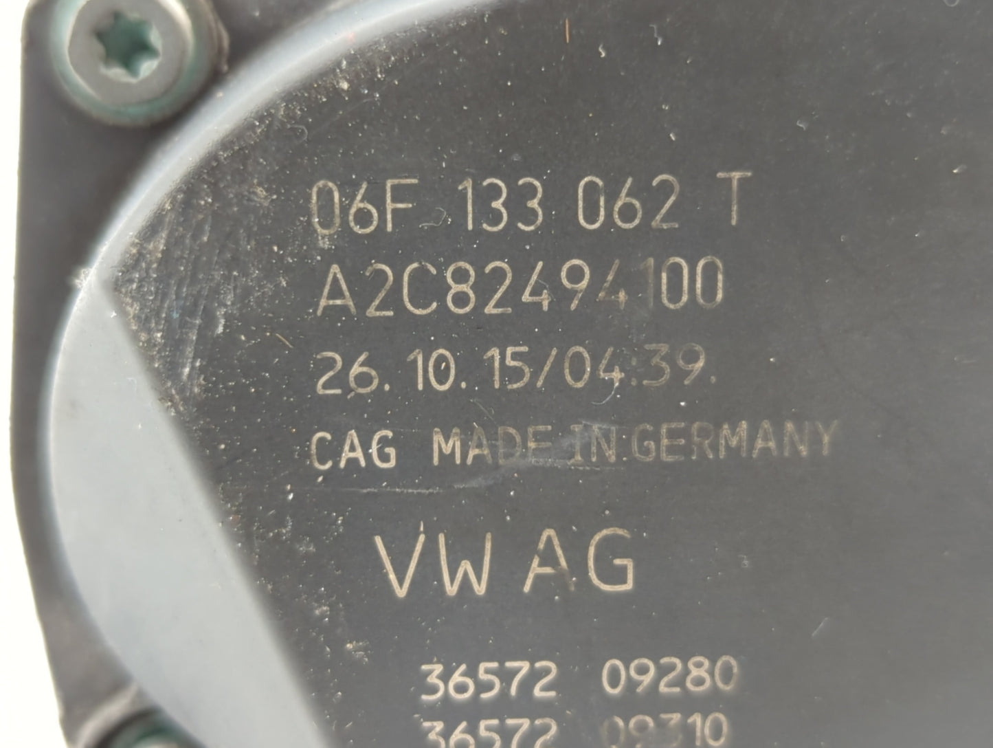 2006-2018 Audi A3 Throttle Body P/N:06F 133 062 T 06F 133 062 Q Fits OEM Used Auto Parts - Oemusedautoparts1.com