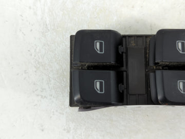 2009-2012 Audi A4 Master Power Window Switch Replacement Driver Side Left P/N:BG1 11ALI Fits Fits 2009 2010 2011 2012 OEM Used Auto Parts