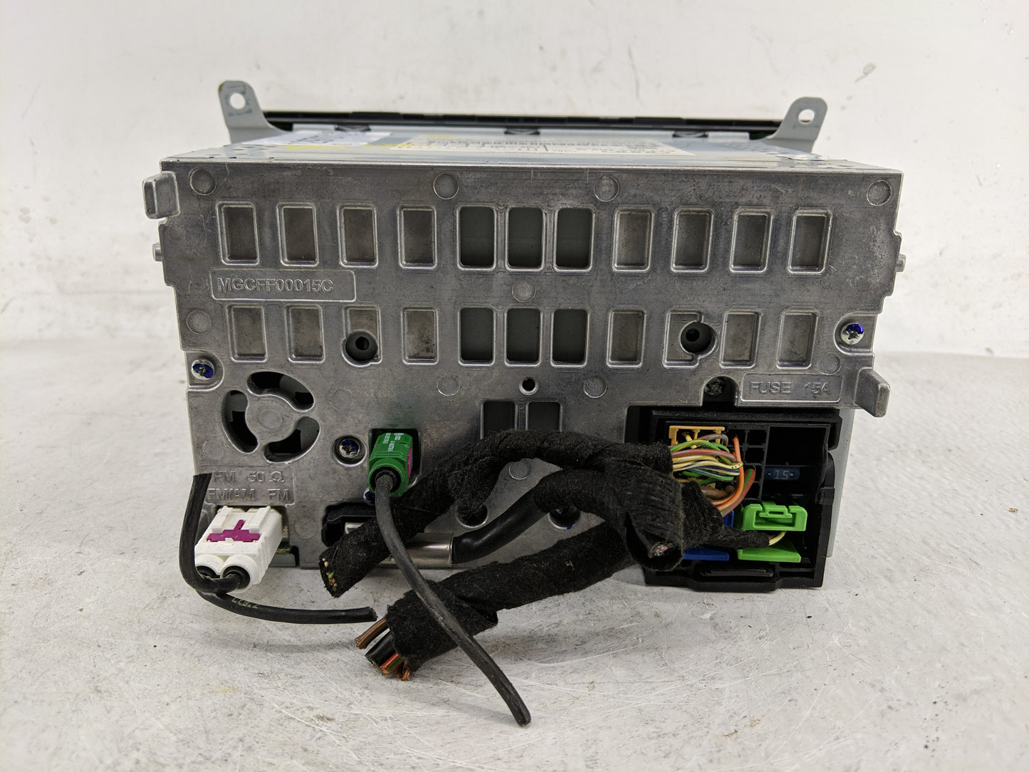 2010-2012 Audi A4 Radio AM FM Cd Player Receiver Replacement P/N:8T1 035 186 R Fits Fits 2010 2011 2012 2013 2014 2015 2016