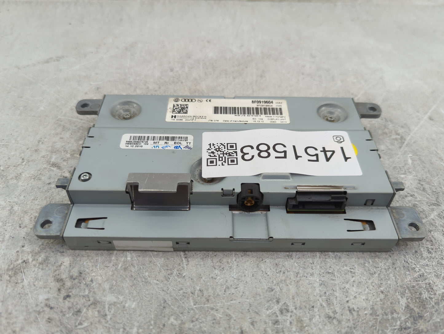 2009-2016 Audi A4 Information Display Screen - Oemusedautoparts1.com