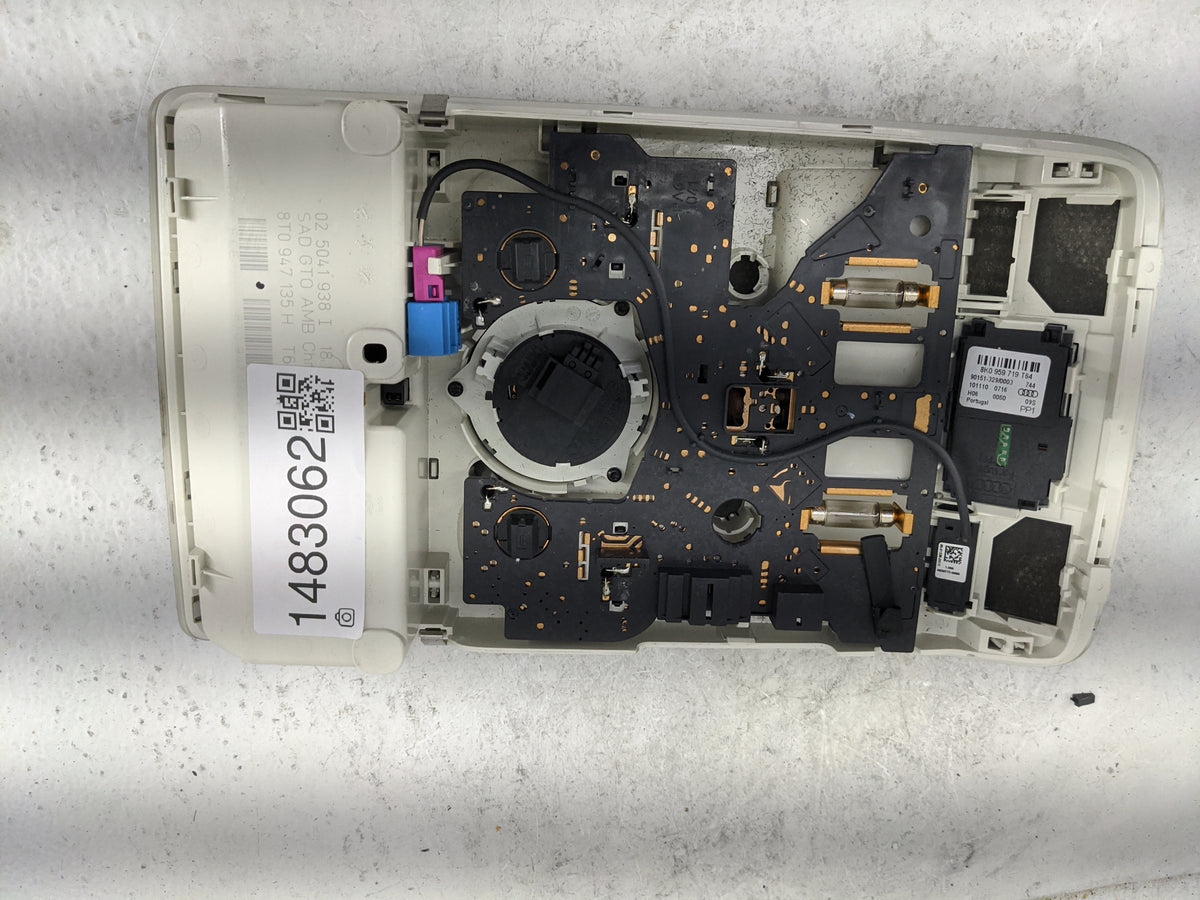 2009-2016 Audi A4 Overhead Roof Console Beige 1483062 - Oemusedautoparts1.com
