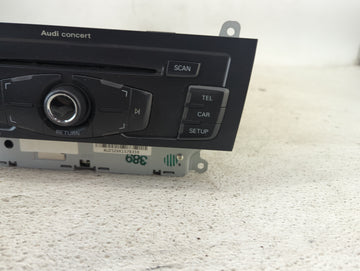 2010-2012 Audi A4 Radio AM FM Cd Player Receiver Replacement P/N:8T1035186R CQ-JA1962G Fits OEM Used Auto Parts