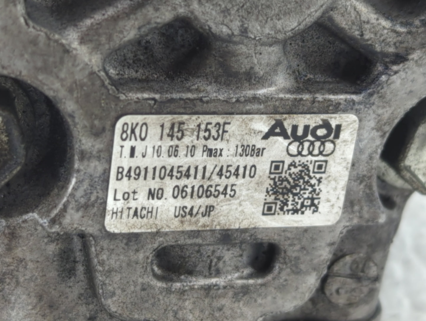 2009-2012 Audi A4 Power Steering Column Pump Oem - Oemusedautoparts1.com