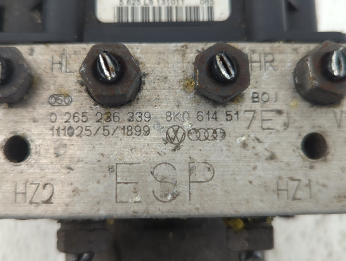 2011-2012 Audi A4 Anti-Lock Brake ABS Pump Module Actuator OEM P/N:8K0 614 517 EJ Fits Fits 2011 2012 OEM Used Auto Parts -