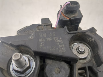 2010-2012 Audi A5 Alternator Replacement Generator Charging Assembly Engine OEM P/N:0 124 525 113 06H 903 016 L Fits OEM Used Auto Parts