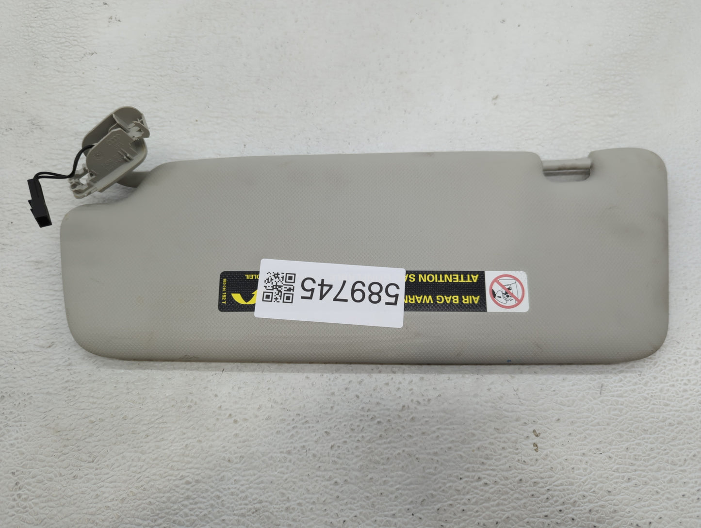 2008-2011 Audi A5 Sun Visor Shade Replacement Driver Left Mirror Fits Fits 2008 2009 2010 2011 OEM Used Auto Parts - Oemused