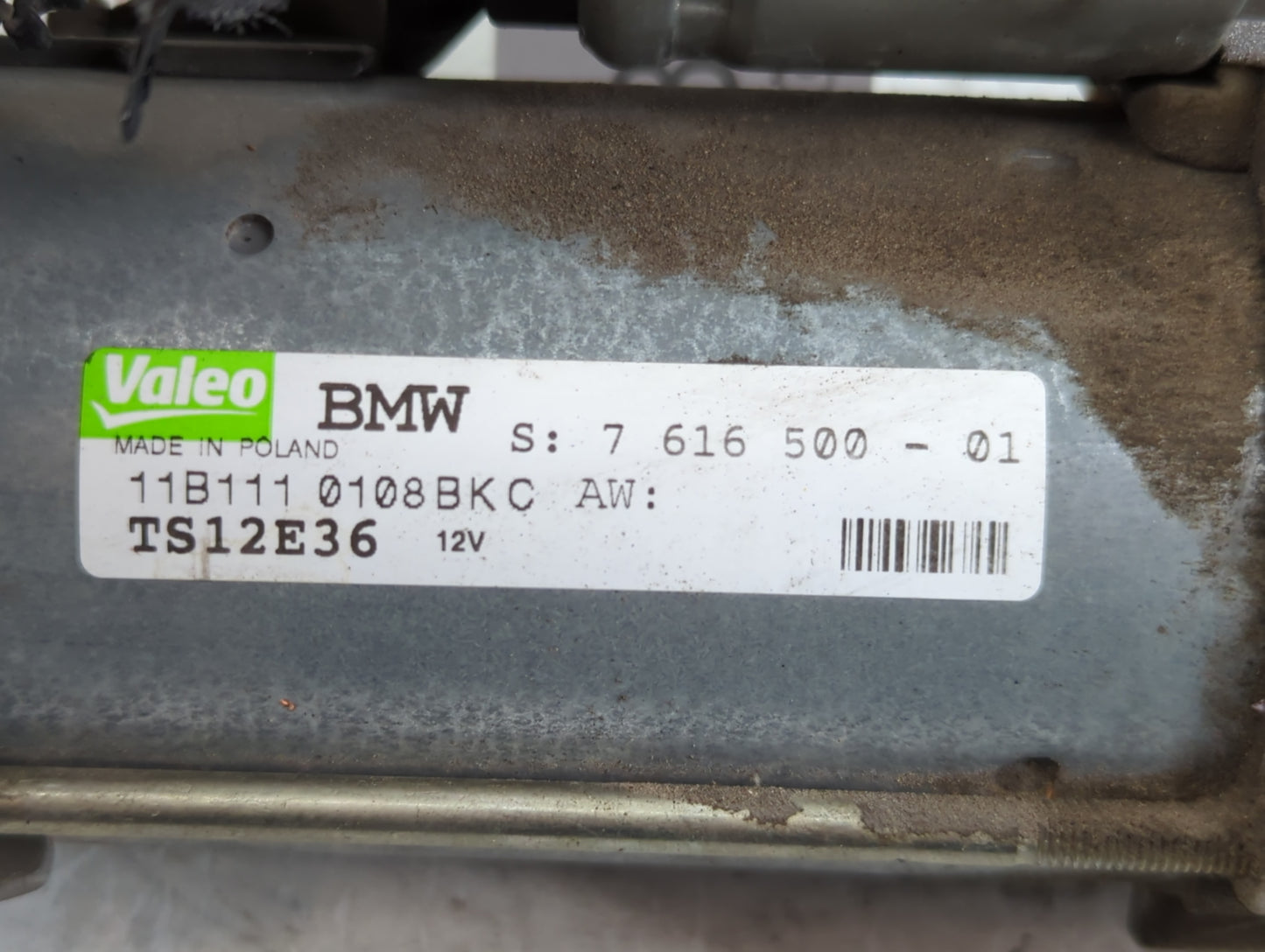 2011-2013 Bmw 328i Car Starter Motor Solenoid OEM Fits Fits 2011 2012 2013 2014 2015 2016 OEM Used Auto Parts - Oemusedautop
