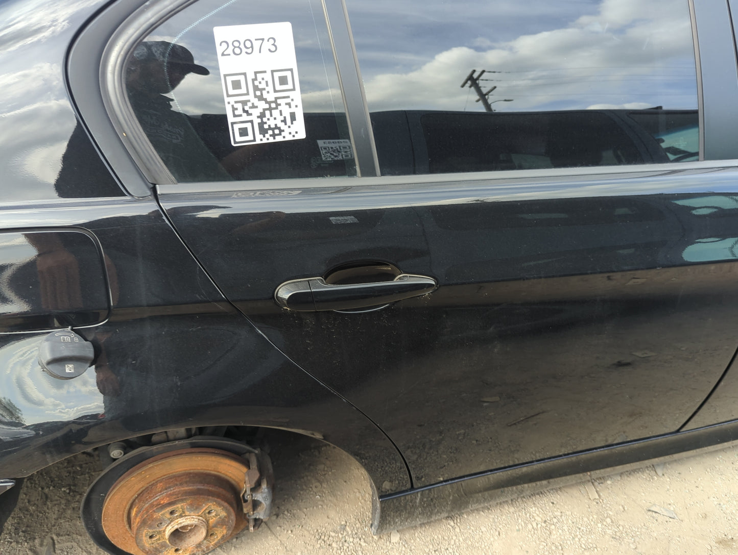 Bmw 328i Xdrive Passenger Rear Door Oem - Oemusedautoparts1.com