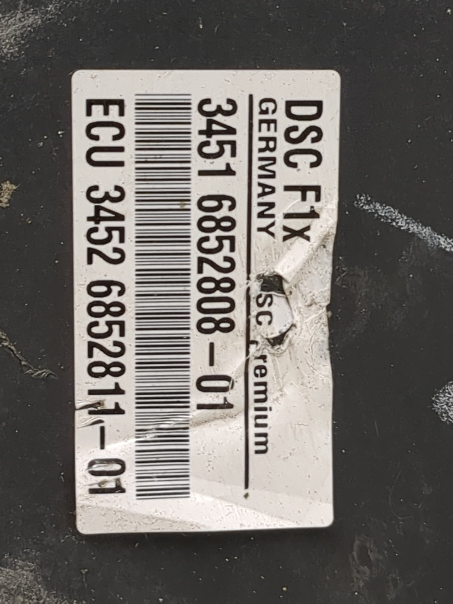 2011-2012 Bmw 528i ABS Pump Control Module Replacement P/N:34516856841-01 269587, 6856838, 0265943083 Fits Fits 2011 2012 OE