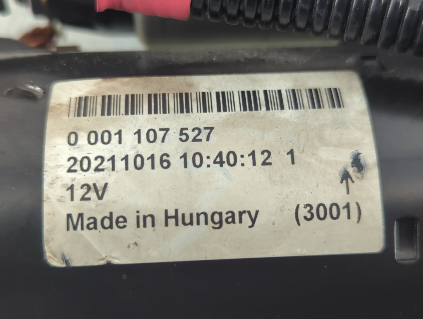 2008-2011 Bmw 528i Car Starter Motor Solenoid OEM P/N:0 001 107 527 Fits Fits 2005 2006 2007 2008 2009 2010 2011 OEM Used Au