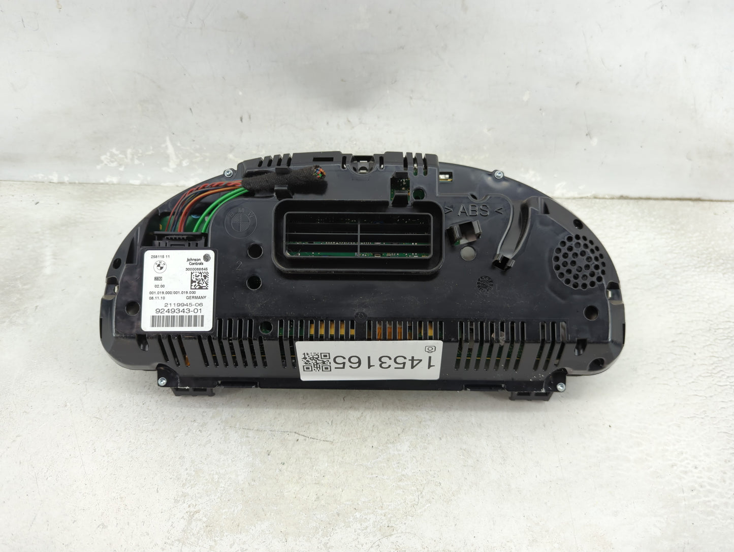 2011 Bmw 535i Instrument Cluster Speedometer Gauges P/N:9249343-01 65241151, 1550526 Miles: Fits OEM Used Auto Parts - Oemus