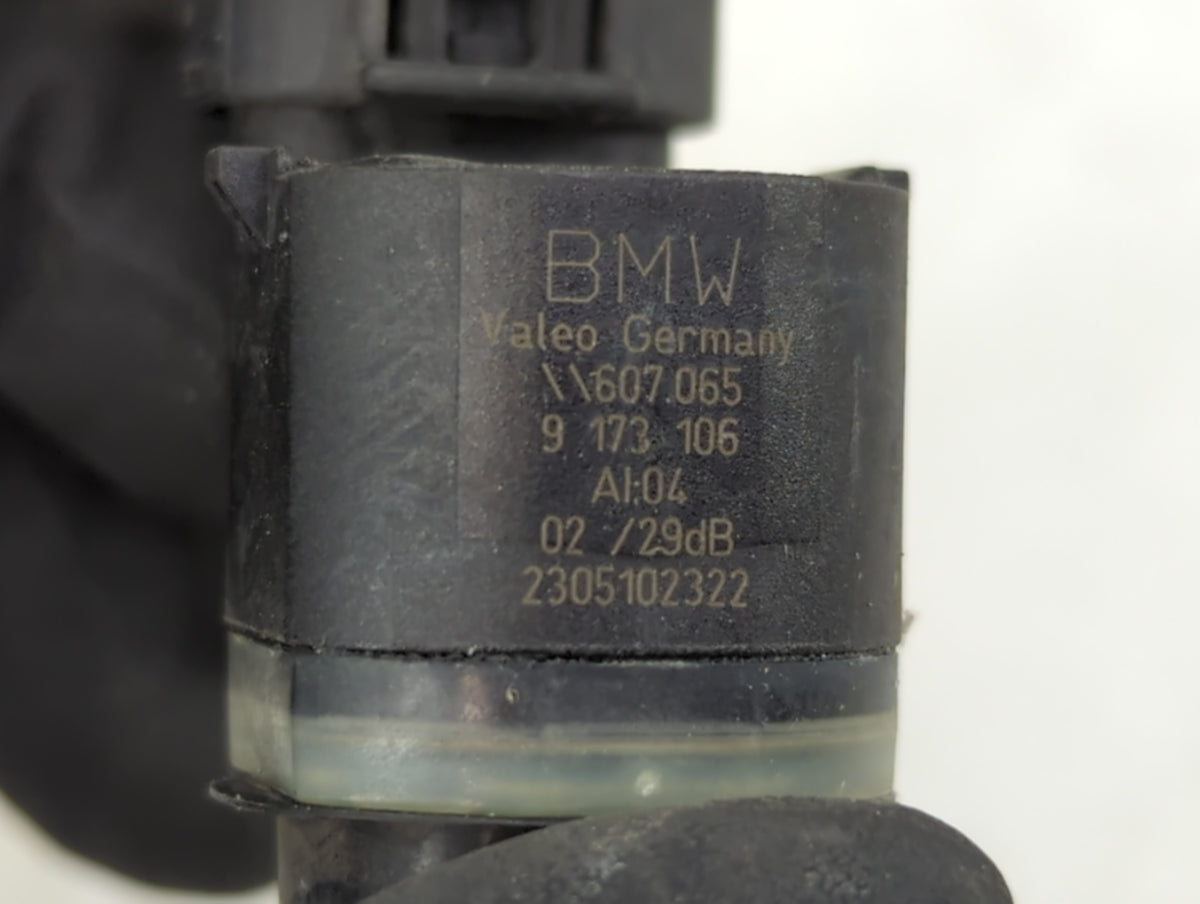 2011 Bmw 535i Front Park Assist Sensor Black 1456593 - Oemusedautoparts1.com