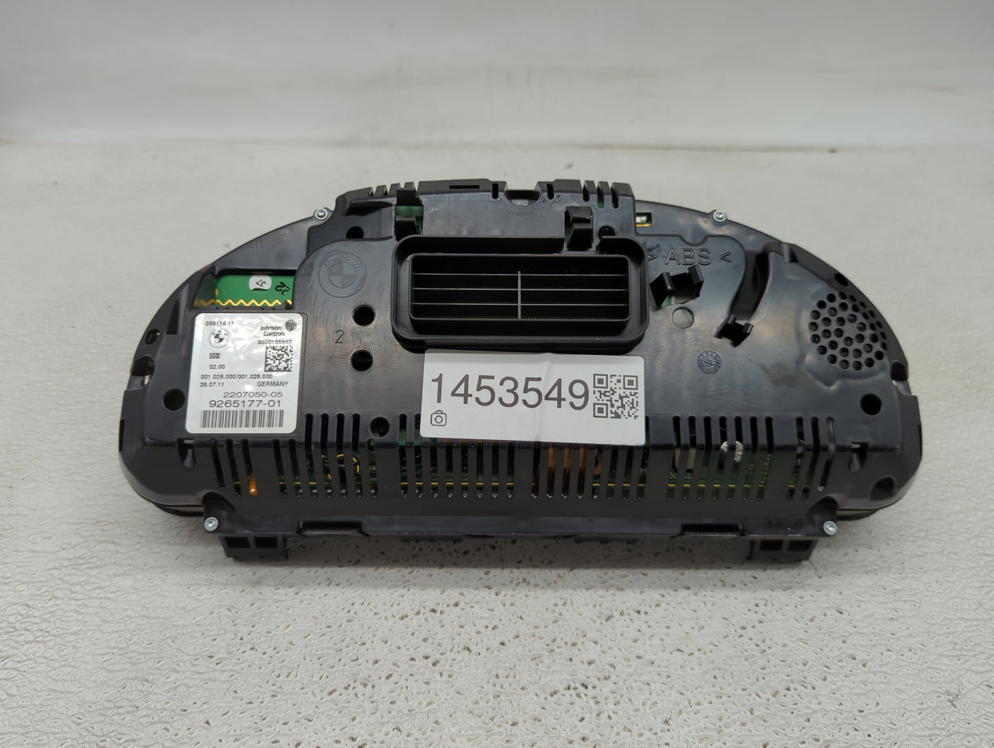 2011 Bmw 550i Instrument Cluster Speedometer Gauges P/N:9265177-01 2207050-05, 25811511, 3000138987 Miles:145K Fits Fits 201