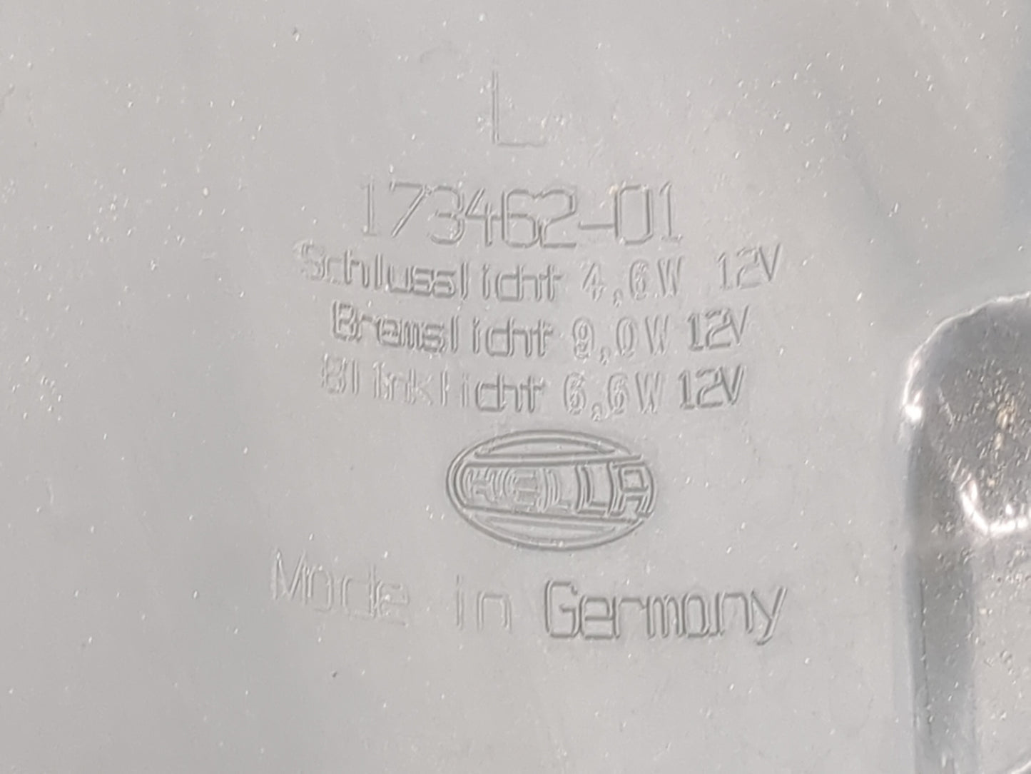 2011-2013 Bmw 550i Tail Light Assembly Driver Left OEM P/N:173462-01 Fits Fits 2011 2012 2013 OEM Used Auto Parts - Oemuseda