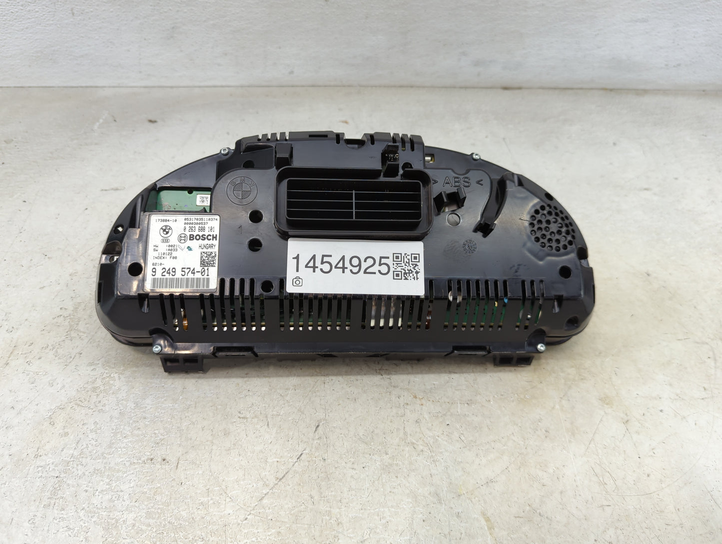2011 Bmw 740i Instrument Cluster Speedometer Gauges P/N:9 249 574-01 Miles: Fits Fits 2010 OEM Used Auto Parts - Oemusedauto