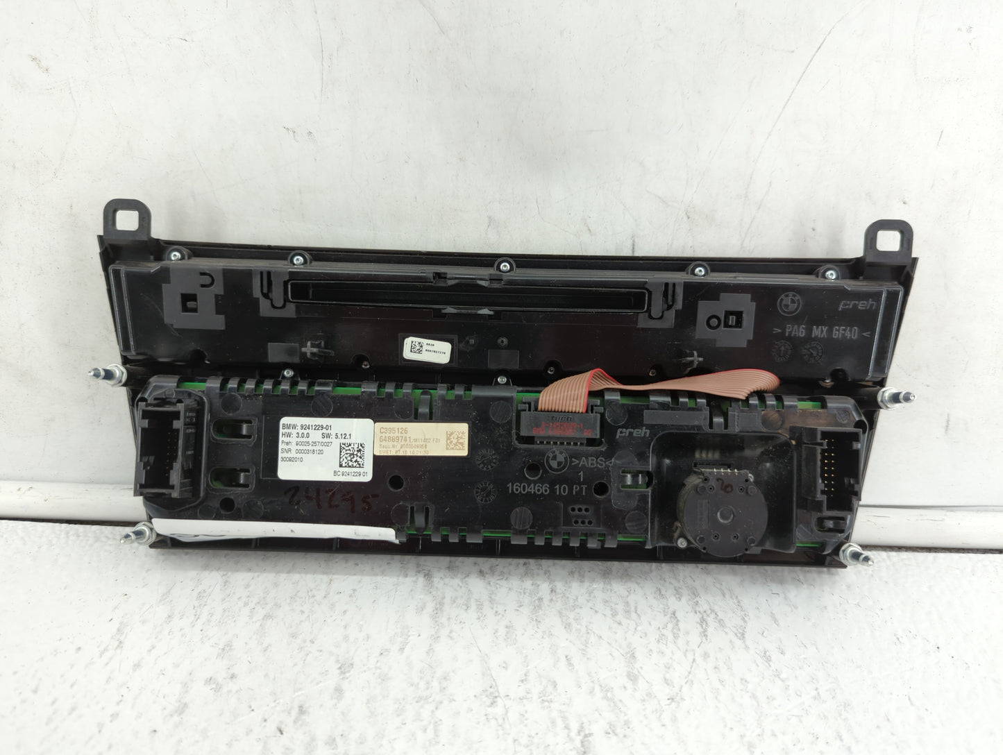 2011-2015 Bmw 750i Am Fm Cd Player Radio Receiver - Oemusedautoparts1.com