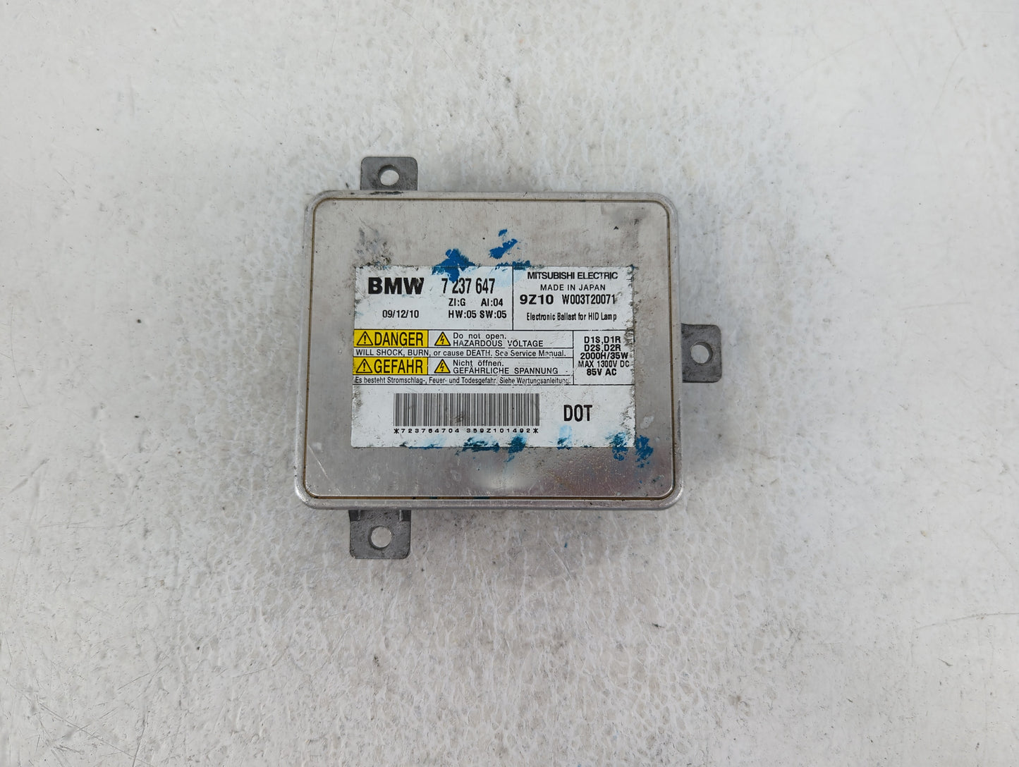 2009-2012 Bmw 750i Headlight Ballast Head Light - Oemusedautoparts1.com