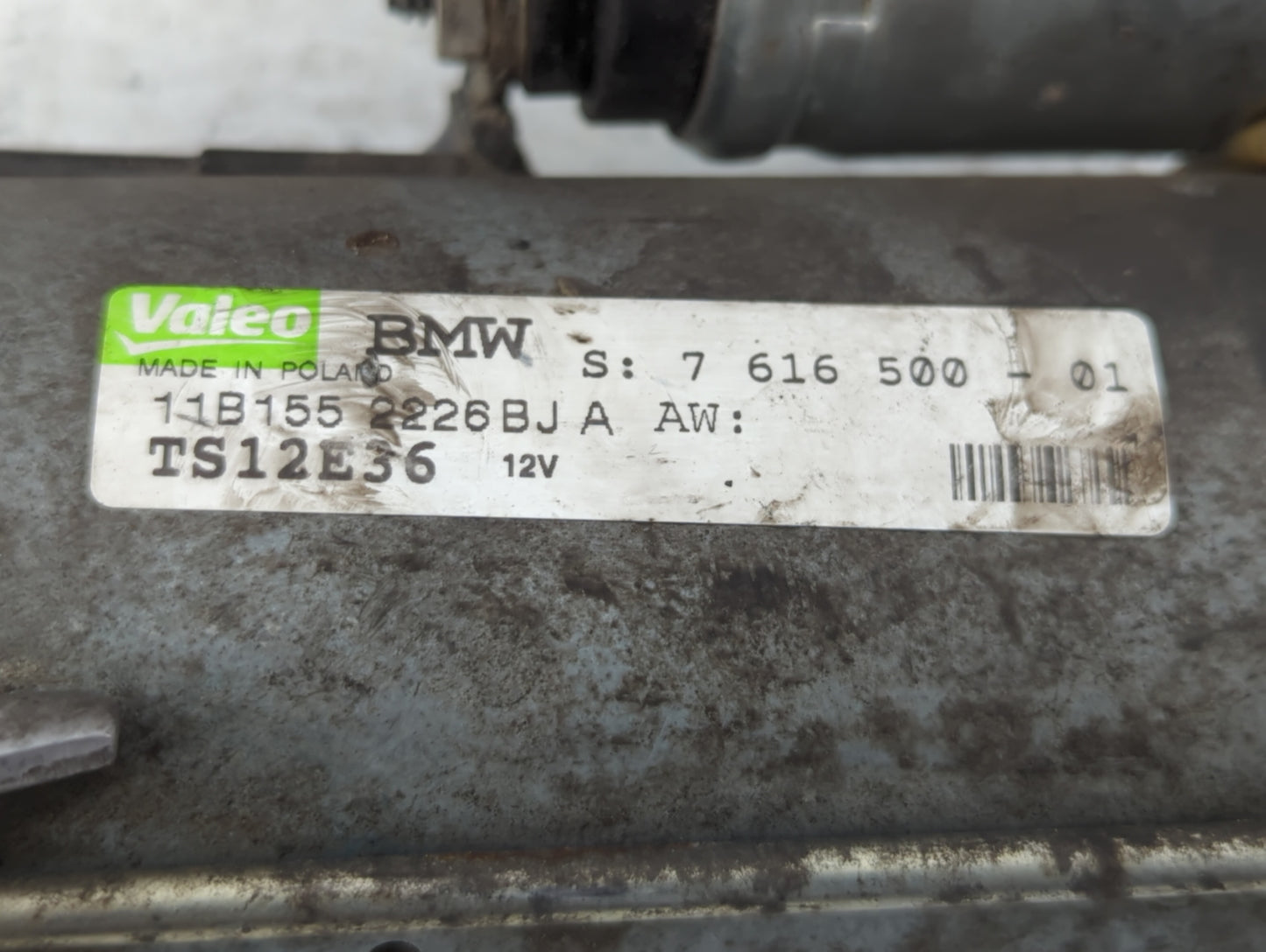 2011-2014 Bmw X3 Car Starter Motor Solenoid OEM P/N:TS12E36 7 616 500, 7579155-01 Fits Fits 2011 2012 2013 2014 2015 2016 OE