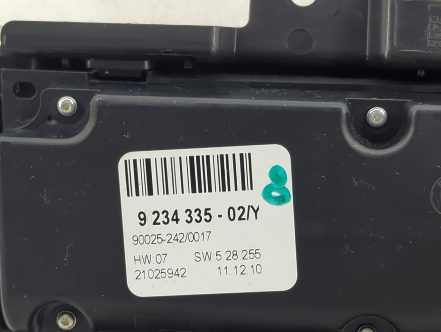 2007-2013 Bmw X5 Climate Control Module Temperature AC/Heater Replacement P/N:9234335-02 9208218-02 Fits OEM Used Auto Parts