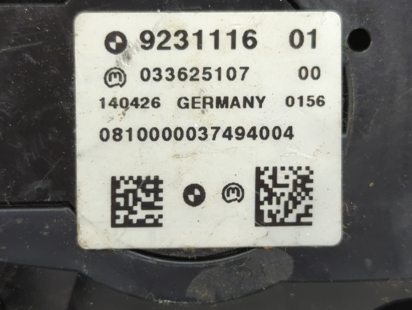 2011 Bmw X5 Radio AM FM Cd Player Receiver Replacement P/N:9231116 033625107 Fits OEM Used Auto Parts - Oemusedautoparts1.co