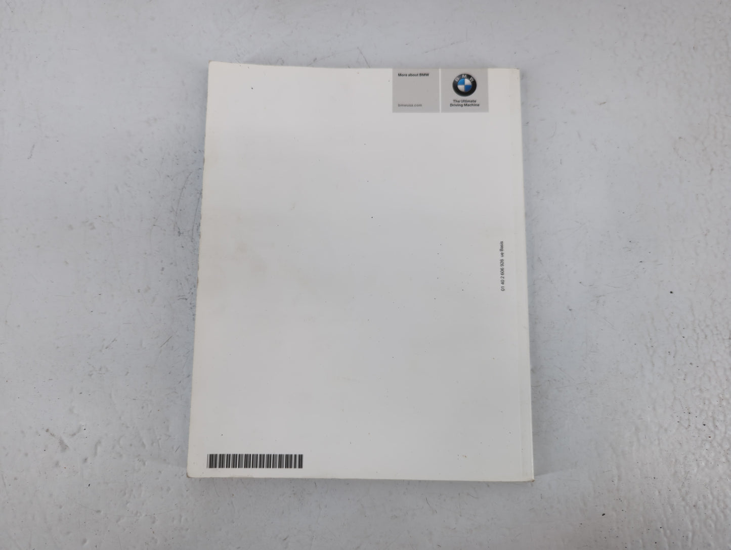 2011 Bmw X5 Owners Manual Book Guide OEM Used Auto Parts - Oemusedautoparts1.com