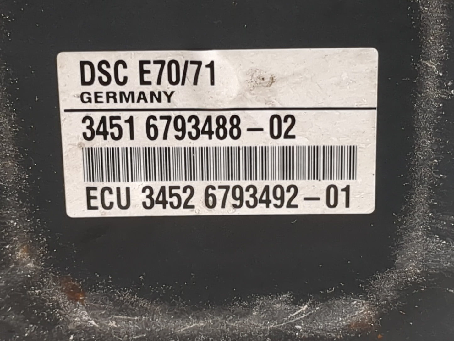 2008-2014 Bmw X6 ABS Pump Control Module Replacement P/N:6793488 Fits Fits 2007 2008 2009 2010 2011 2012 2013 2014 OEM Used