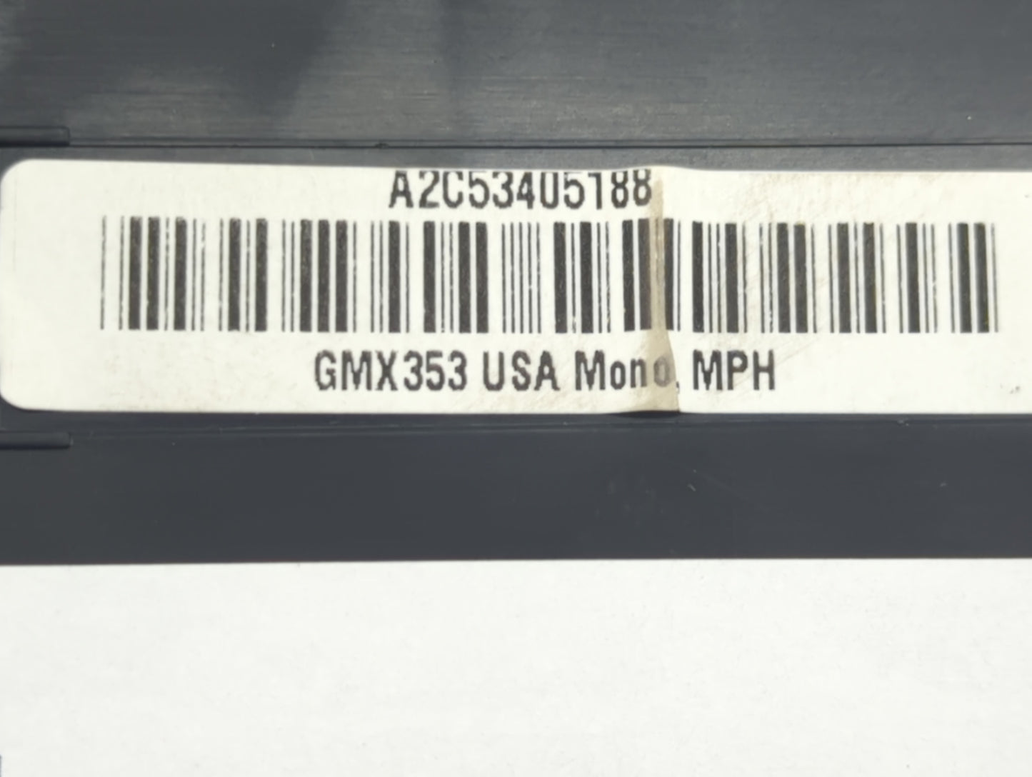 2011 Buick Lacrosse Instrument Cluster Speedometer Gauges P/N:A2C53405188 Fits OEM Used Auto Parts - Oemusedautoparts1.com