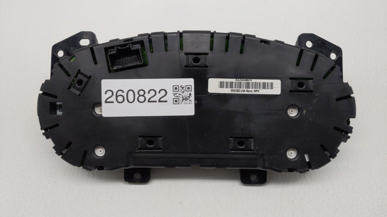 2011 Buick Lacrosse Instrument Cluster Speedometer Gauges P/N:22783151 A2C53439975, 22788031 Fits OEM Used Auto Parts - Oemu
